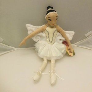 Retired Folkmanis Swan Lake 15” Odette Ballerina Puppet With Tags